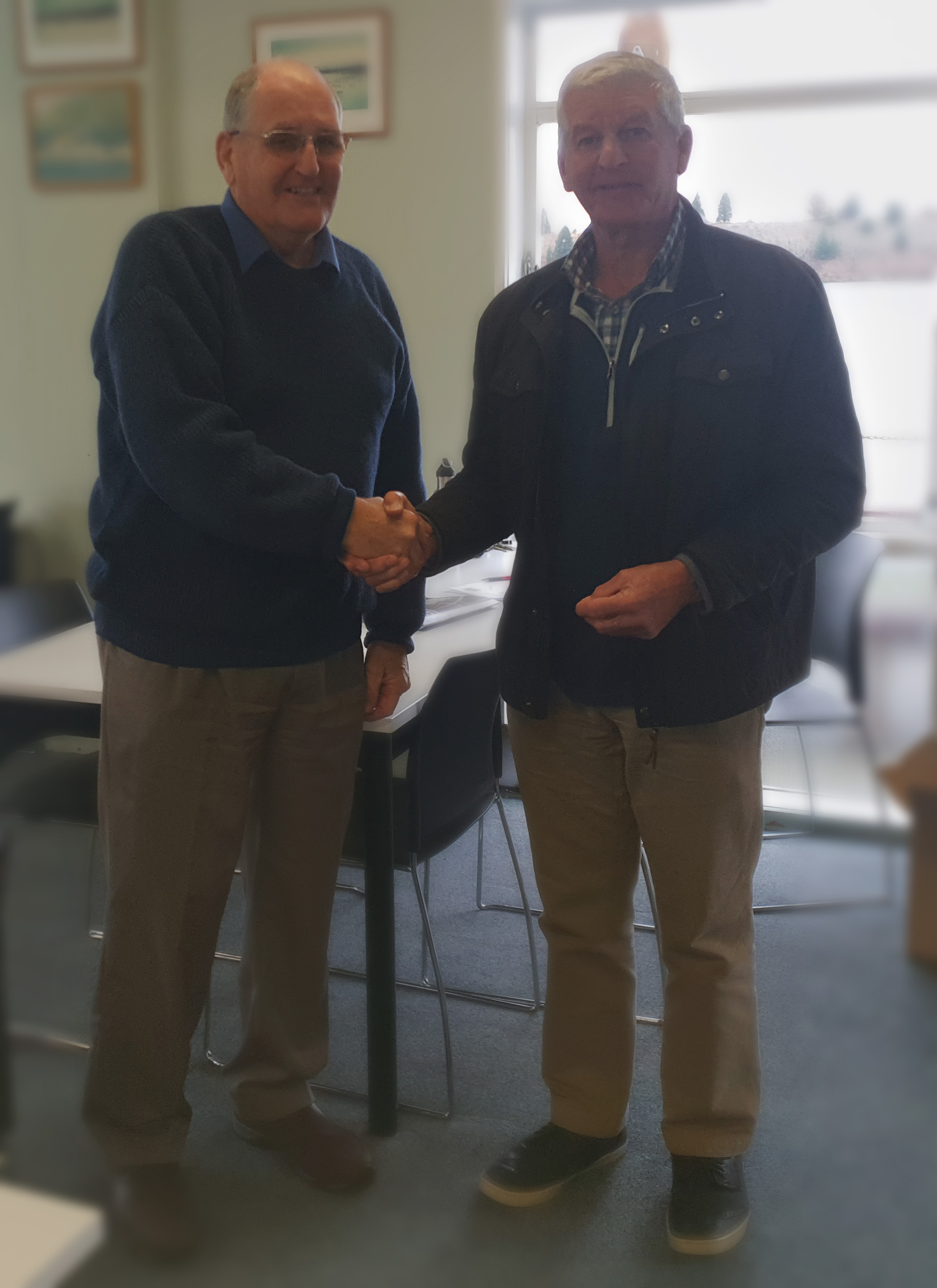 SIR acknowledge Ivan Sutherland, Peter McIver and Verna McIver South